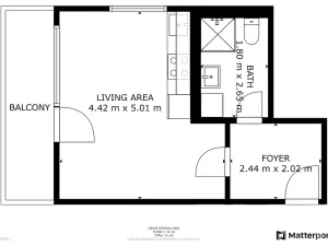 Pronájem bytu 1+kk, Praha - Karlín, Křižíkova, 31 m2