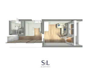 Pronájem bytu 1+1, Česká Lípa, Heroutova, 25 m2