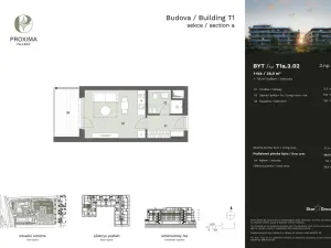 Prodej bytu 1+kk, Praha - Dolní Chabry, Osecká, 28 m2