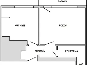 Prodej bytu 1+1, Příbram, Čechovská, 35 m2