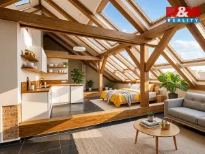 Prodej půdního prostoru, Praha, Husitská, 126 m2