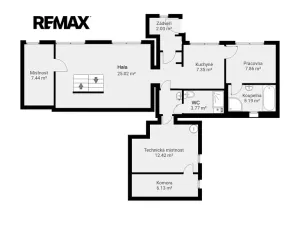 Prodej rodinného domu, Praha - Lipence, V roklích, 160 m2