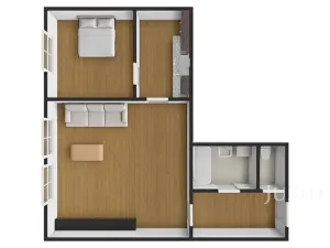 Pronájem bytu 2+kk, Praha - Vinohrady, Americká, 46 m2