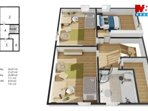 Prodej rodinného domu, Mořina, 240 m2