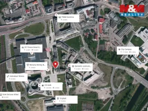Pronájem bytu 2+kk, Ostrava - Moravská Ostrava, Jantarová, 58 m2