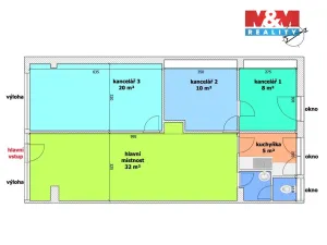 Pronájem obchodního prostoru, Ostrava - Zábřeh, Výškovická, 81 m2