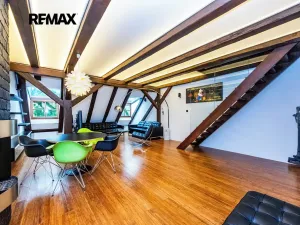 Pronájem bytu 3+kk, Praha - Troja, Povltavská, 116 m2