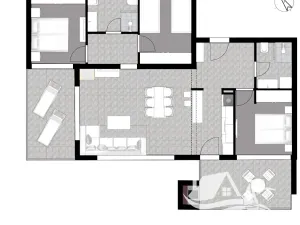 Prodej bytu 4+kk, Jasenice, Chorvatsko, 100 m2