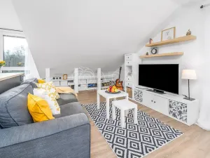 Pronájem bytu 1+kk, Praha - Hlubočepy, Pod Žvahovem, 47 m2
