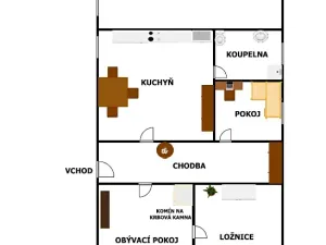 Prodej rodinného domu, Březí, V Kuťatech, 65 m2