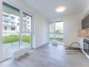 Pronájem bytu 2+kk, Praha - Vysočany, Pod Harfou, 42 m2