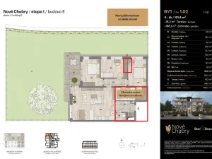 Prodej bytu 4+kk, Praha - Dolní Chabry, Dvorní, 101 m2
