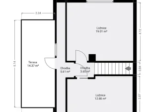 Prodej rodinného domu, Bítovany, 101 m2