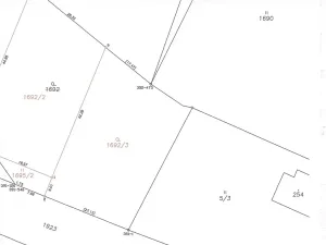 Prodej pozemku pro bydlení, Veliny, 1652 m2