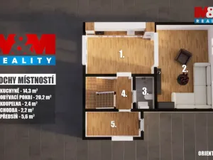 Prodej rodinného domu, Mladá Boleslav - Mladá Boleslav III, Žižkova, 100 m2