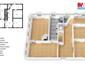 Prodej rodinného domu, Dolní Poustevna - Marketa, 140 m2