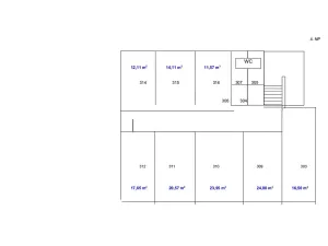 Pronájem obchodního prostoru, Sušice, Klostermannova, 671 m2