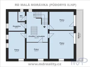 Prodej rodinného domu, Malá Morávka, 220 m2
