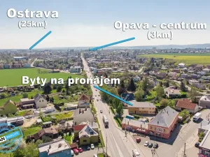 Pronájem bytu 1+1, Opava, 25 m2