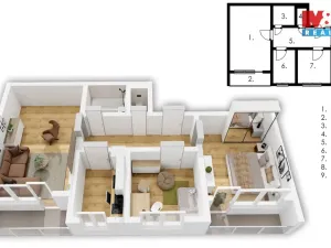 Prodej bytu 4+kk, Roudnice, 82 m2