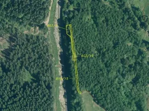 Dražba pozemku, Železná Ruda, 1644 m2