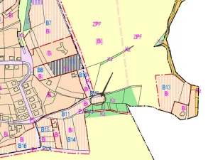 Prodej pozemku, Nemile, 705 m2