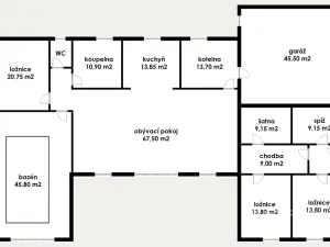 Prodej obchodního prostoru, Lom, Podkrušnohorská, 273 m2
