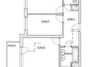 Prodej bytu 3+kk, Praha - Hlubočepy, Miloše Havla, 71 m2