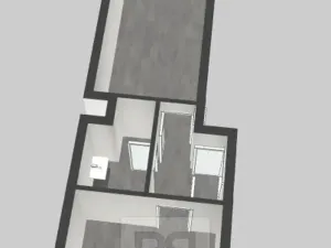 Pronájem bytu 2+kk, Praha - Košíře, Vrchlického, 48 m2