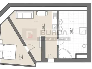 Pronájem bytu 2+kk, Neratovice, 60 m2