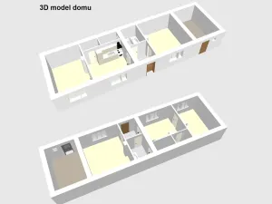 Prodej rodinného domu, Dymokury, Velký průhon, 87 m2