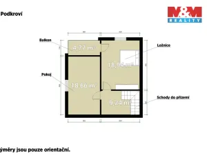 Prodej rodinného domu, Loděnice - Jánská, Horní, 105 m2