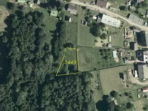 Dražba pozemku pro bydlení, Mladkov, 1004 m2