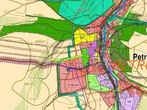 Dražba pozemku, Petrovice, 1643 m2