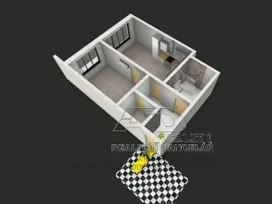 Pronájem bytu 2+kk, České Budějovice, B. Smetany, 46 m2