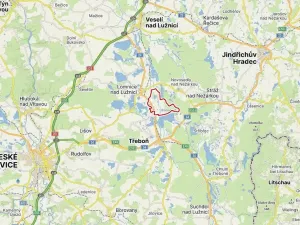 Prodej pozemku, Lužnice, 552 m2