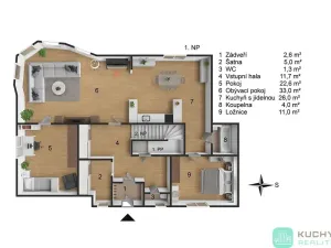 Prodej vícegeneračního domu, Hrob, 346 m2