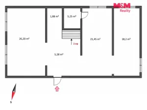 Prodej rodinného domu, Slaný, Havířská, 95 m2