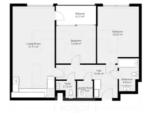 Pronájem bytu 3+kk, Praha - Střešovice, Cukrovarnická, 88 m2