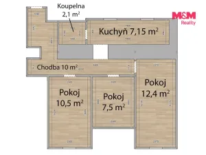 Prodej kanceláře, Plzeň - Východní Předměstí, Božkovská, 58 m2