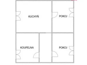 Pronájem bytu 2+1, Ostrava - Zábřeh, Prošinova, 54 m2