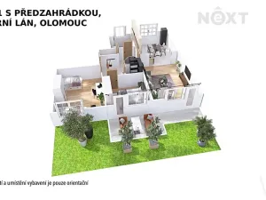 Prodej bytu 3+1, Olomouc, Horní lán, 97 m2