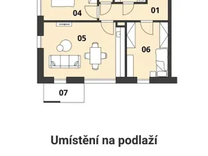 Pronájem bytu 3+kk, Brandýs nad Labem-Stará Boleslav, Táhlá, 67 m2