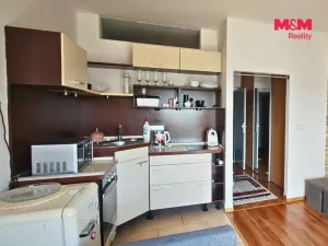 Pronájem bytu 1+kk, Brno - Slatina, Zlínská, 29 m2