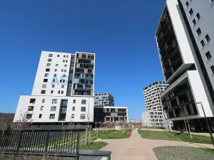 Pronájem bytu 1+kk, Praha - Modřany, Mezi vodami, 39 m2