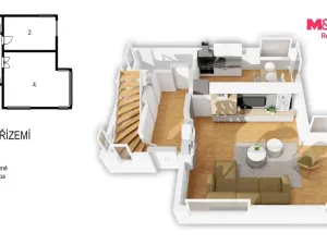 Prodej rodinného domu, Telč - Telč-Štěpnice, Slavatovská, 150 m2