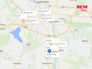 Pronájem skladu, Baška - Kunčičky u Bašky, 1300 m2