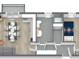 Prodej apartmánu, Dolní Morava, 58 m2