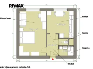 Pronájem bytu 1+1, Plzeň, Manětínská, 39 m2