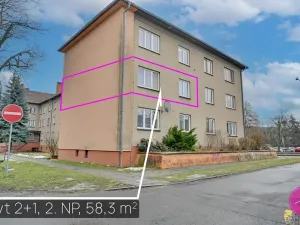 Pronájem bytu 2+1, Olomouc, Ladova, 58 m2